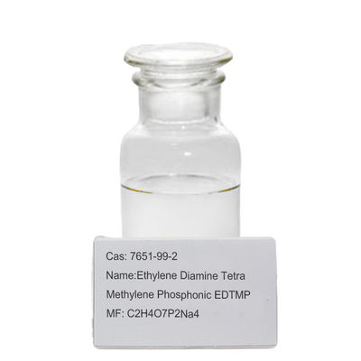 एथिलीन डायमाइन टेट्रा मेथिलीन फॉस्फोनिक एसिड EDTMP Na5 CAS 7651-99-2 जल उपचार रसायन