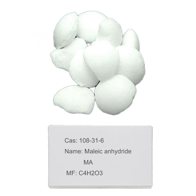 सफेद पाउडर कीटनाशक इंटरमीडिएट सीएएस 108-31-6 मालेइक एनहाइड्राइड