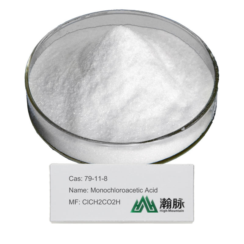 मोनोक्लोरोएसेटिक एसिड (MCAA) 79-11-8 ClCH2CO2H क्लोरोएसेटिक एसिड 2915400090 कीटनाशक मध्यवर्ती