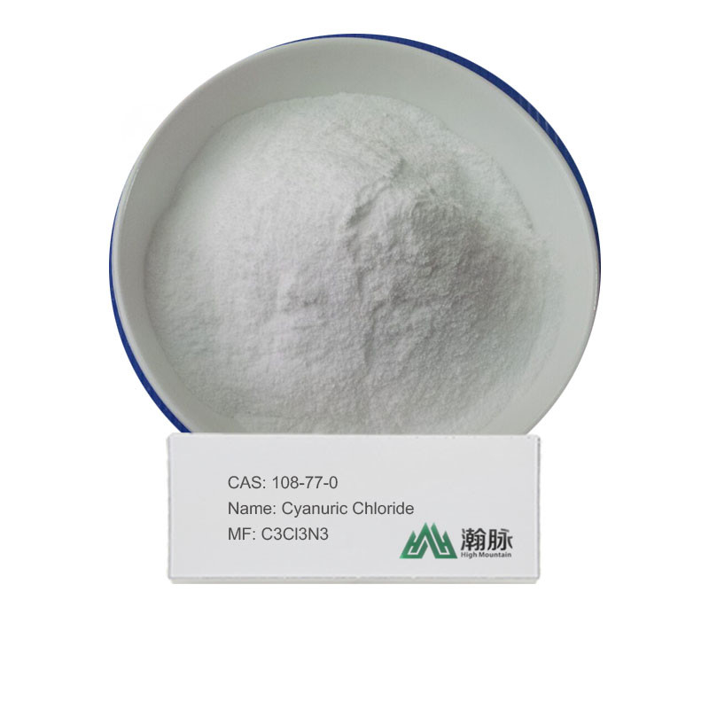 सायन्यूरिक क्लोराइड CAS 108-77-0 C3Cl3N3 3-क्लोरोपिवेलिक क्लोराइड पैराक्वाट एट्राज़िन ग्लाइफोसेट