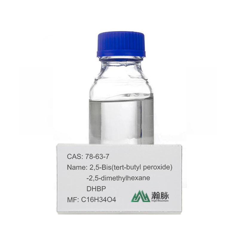 2,5-बिस् ((टर्ट-ब्यूटाइल पेरोक्साइड) -2,5-डाइमेथिलहेक्साइन CAS 78-63-7 C16H34O4 DHBP BPDH 95%