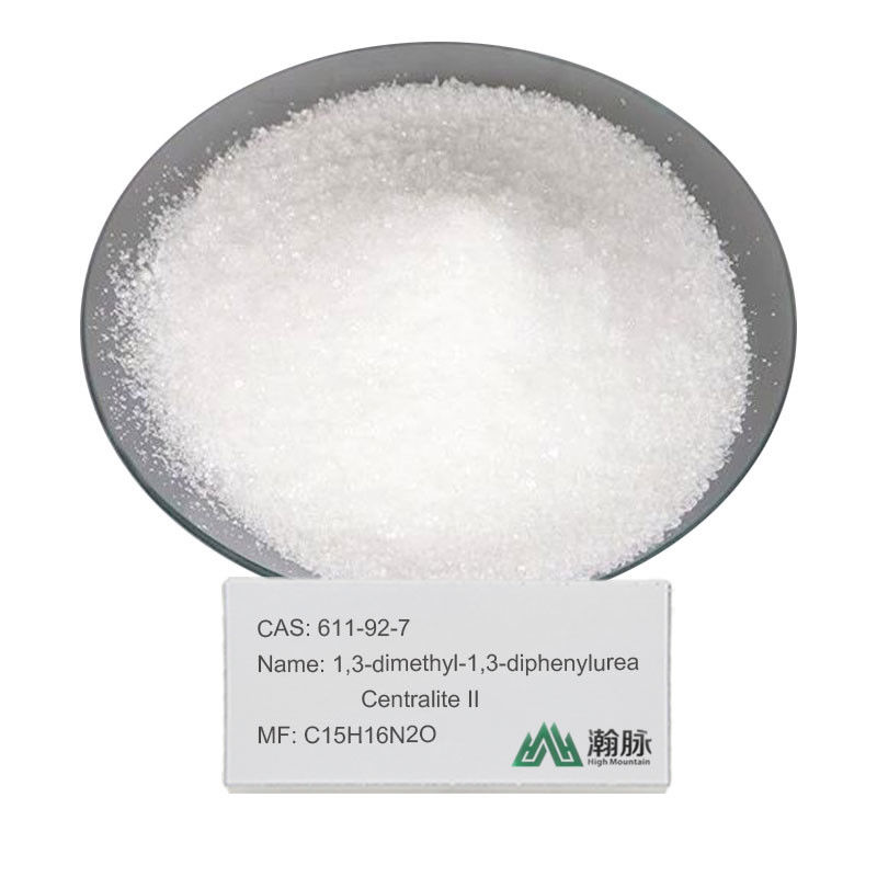 1,3-डिमेथिल-1,3-डिफेनिल्यूरिया CAS 611-92-7 C15H16N2O Centralite II रासायनिक मध्यवर्ती पदार्थ