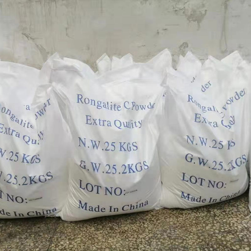 रोंगालाइट/एसएफएस सोडियम फॉर्मल्डेहाइड सल्फोक्सीलेट CAS 149-44-0,6035-47-8 बहुलक संश्लेषण के लिए गैर विषैले स्थिरकर्ता
