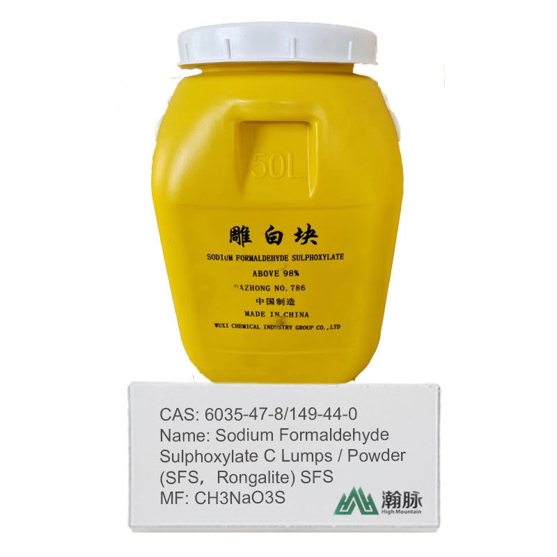149-44-0 सोडियम फॉर्मल्डेहाइड सल्फोक्सीलेट SFS 6035-47-8 रासायनिक additives