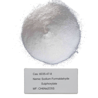 रोंगालाइट 98% घुलनशीलता सोडियम फॉर्मलाडेहाइड सल्फ़ॉक्सिलेट सीएएस 6035-47-8